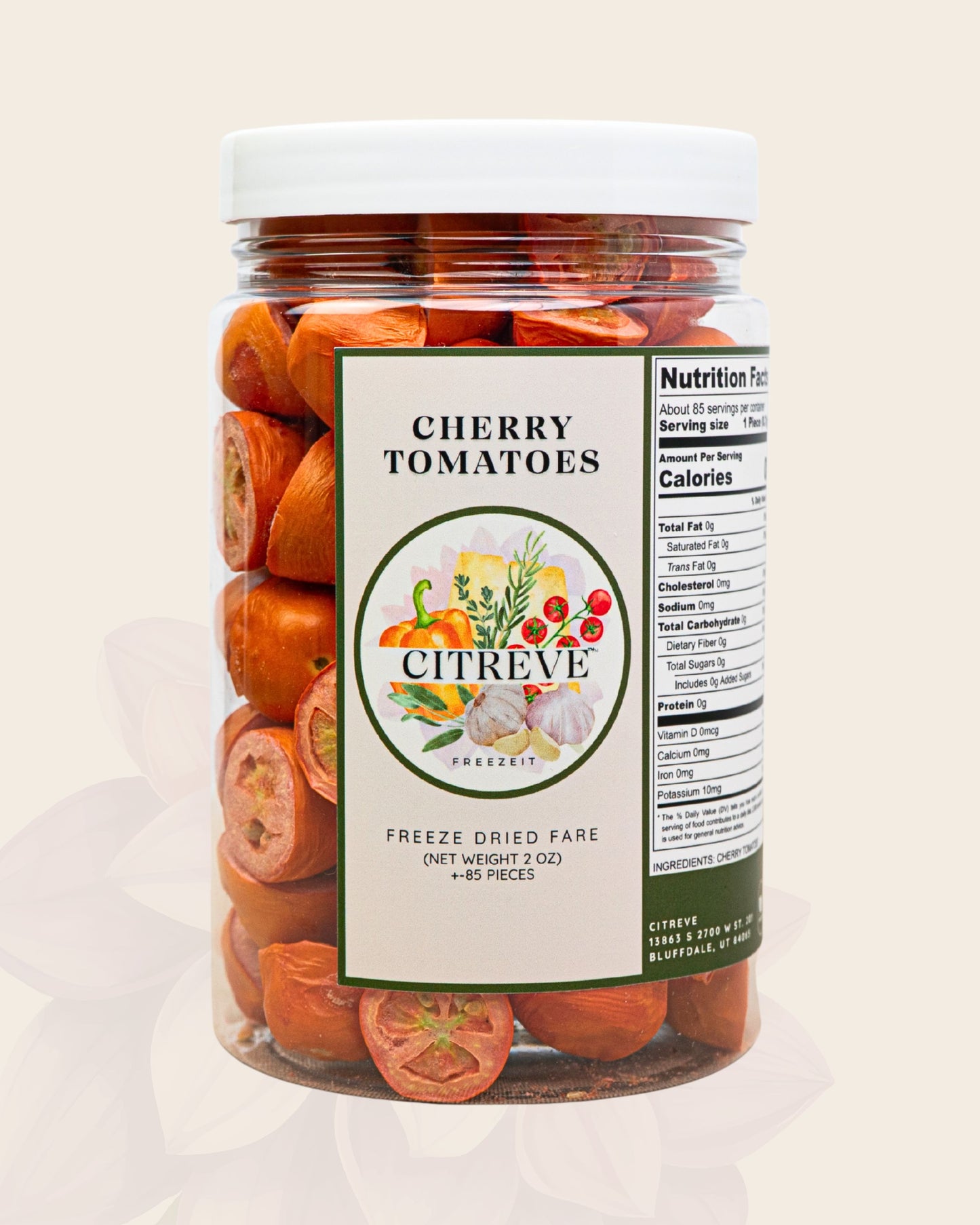 Case- Freeze Dried Cherry Tomatoes