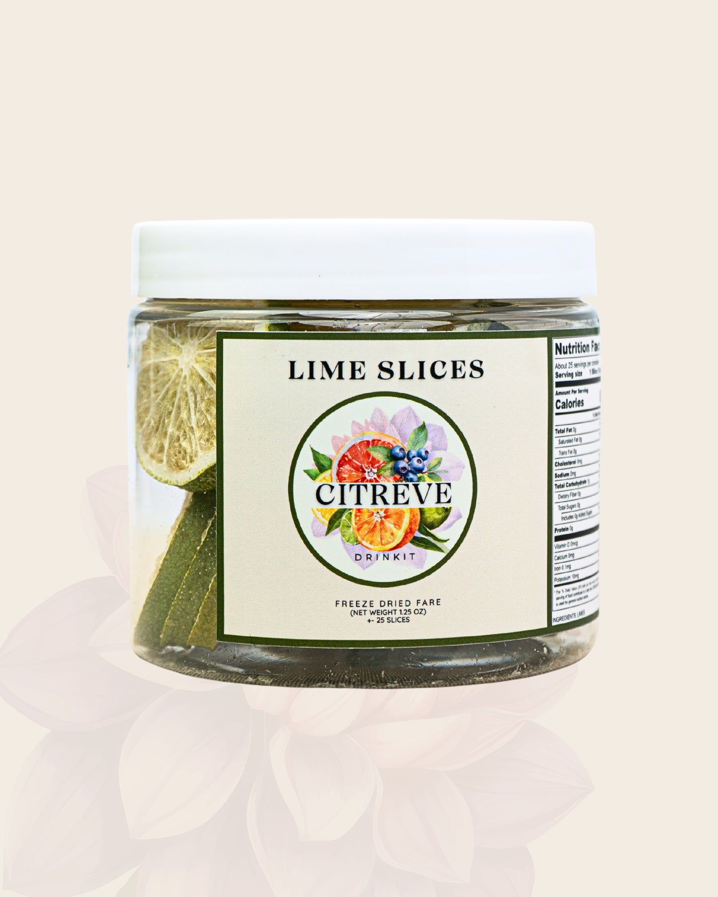 Tasting Case - Freeze-Dried Lime Slices
