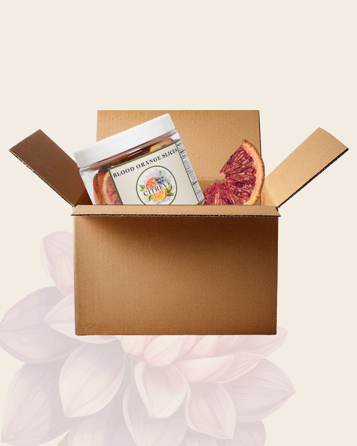 Tasting Case - Freeze-Dried Blood Orange Slices