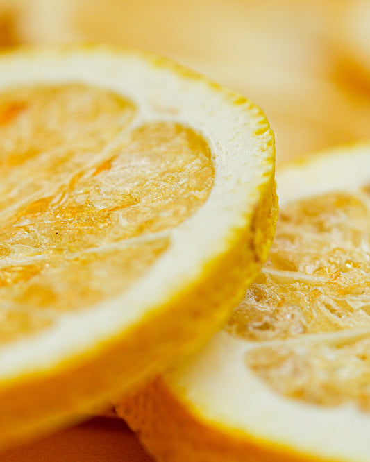 Freeze-Dried Lemon Slices