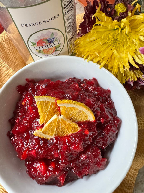 CITREVE Orange Cranberry Sauce
