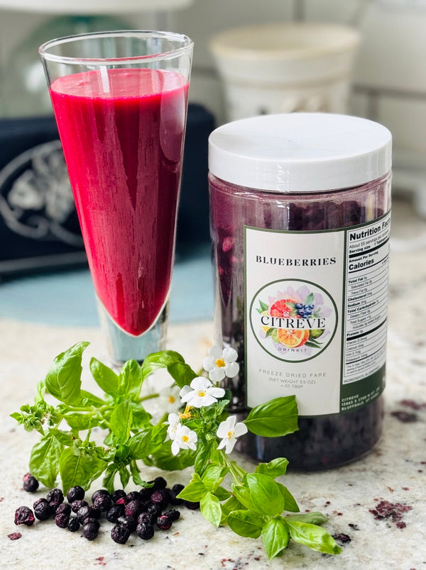 Blueberry Basil Vinaigrette