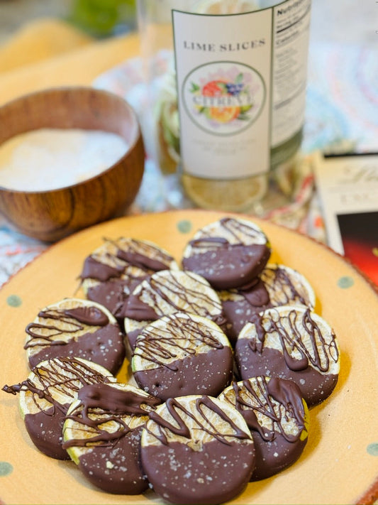 Sassy Chocolate Lime Slices