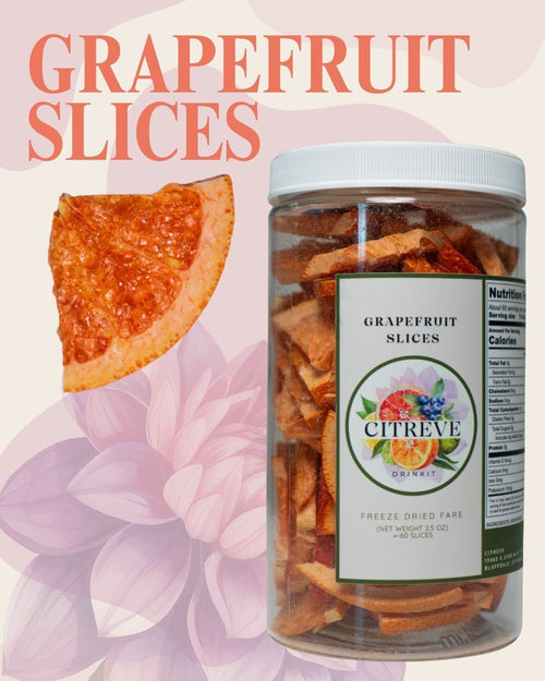 Freeze-Dried Grapefruit Slice