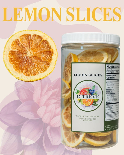 Freeze-Dried Lemon Slices