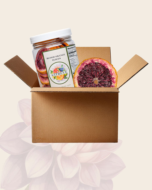 Case- Freeze Dried Blood Orange Slices