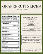 Tasting Size - Freeze-Dried Grapefruit Slices