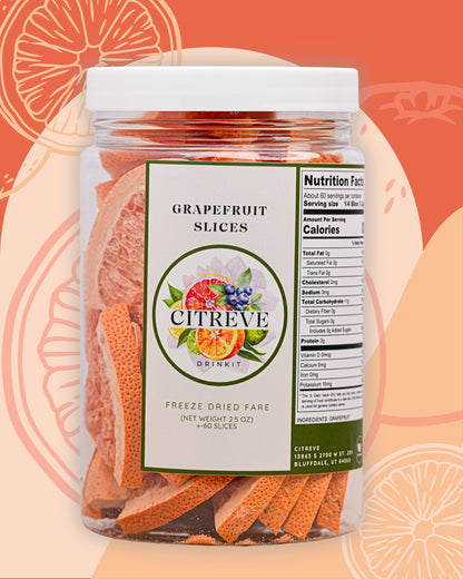 Case- Freeze Dried Grapefruit Slices