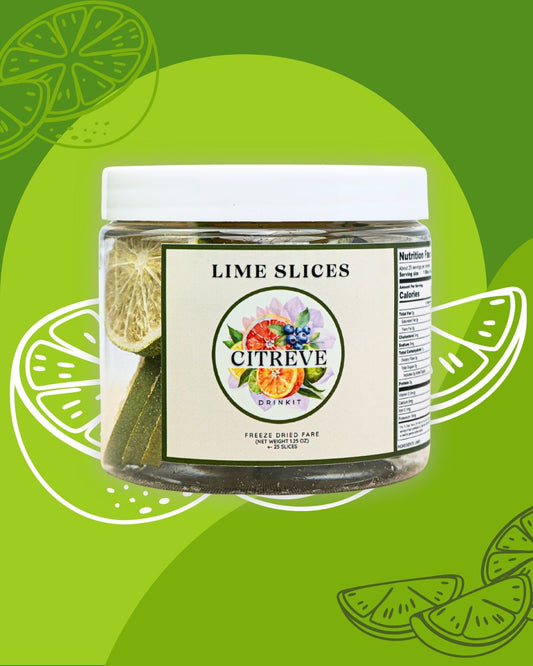 Tasting Size - Freeze-Dried Lime Slices
