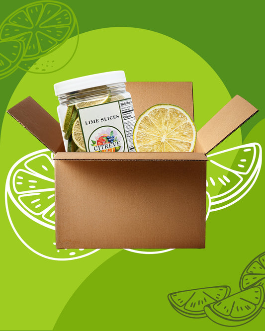 Case- Freeze Dried Lime Slices