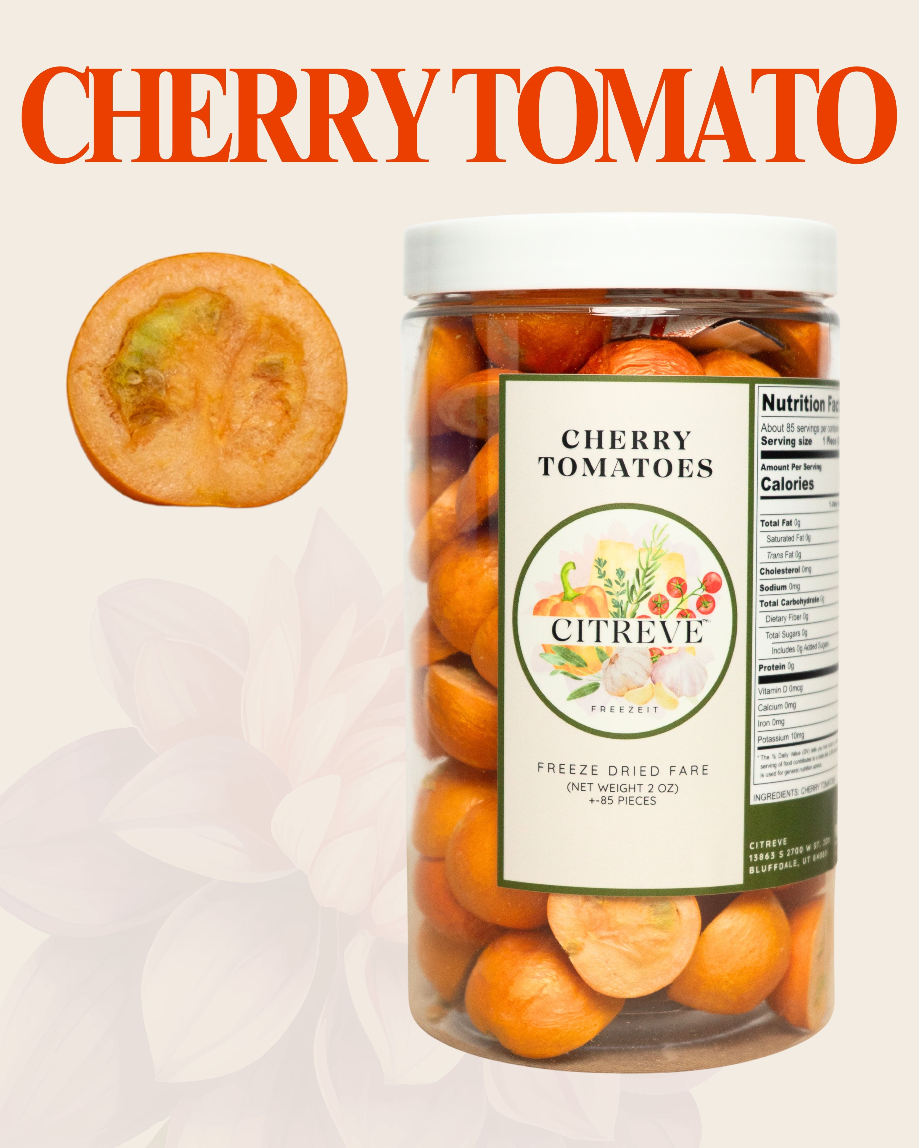 Freeze-Dried Cherry Tomatoes
