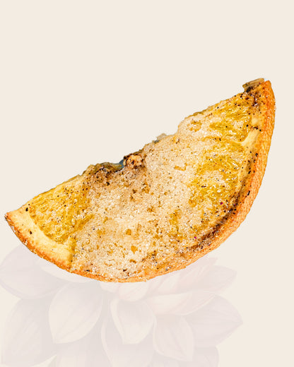 Tasting Case - Freeze-Dried Orange Slices w/ Vanilla Bean Paste + Sugar