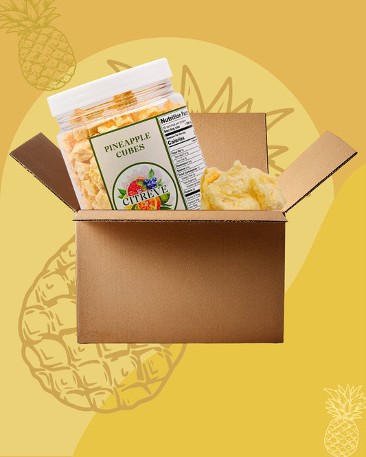 Case - Freeze Dried Pineapple Cubes