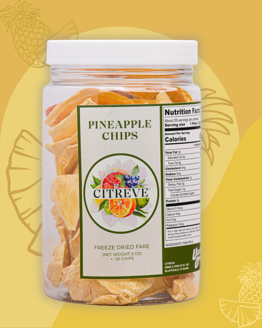 Freeze-Dried Pineapple Chips