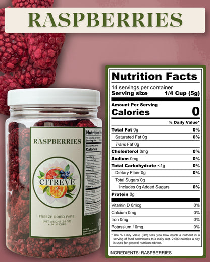 Freeze Dried Raspberries