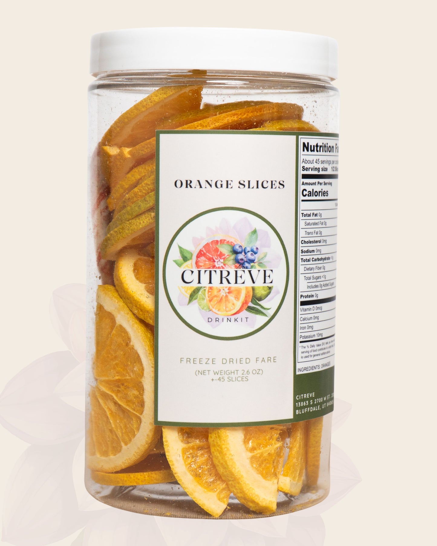 Freeze-Dried Orange Slices