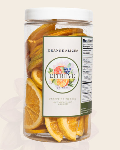 Freeze-Dried Orange Slices