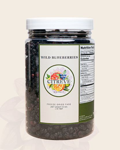 Case- Freeze Dried Wild Blueberries