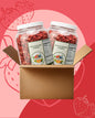 Bulk Case - Freeze Dried Strawberry Cubes
