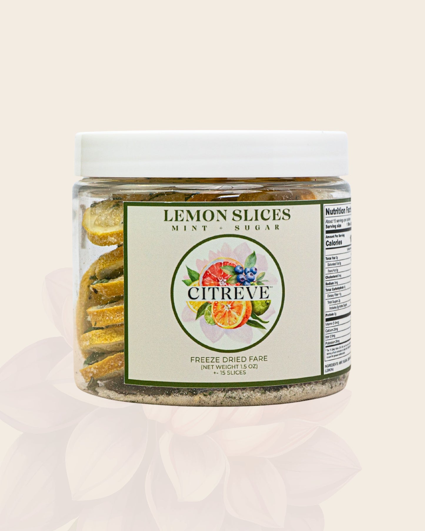 Tasting Case - Freeze-Dried Lemon Slices