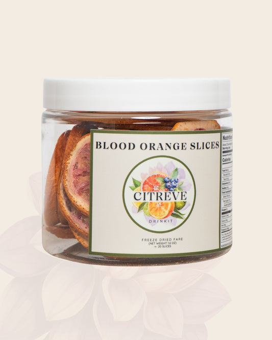 Tasting Size - Freeze-Dried Blood Orange Slices