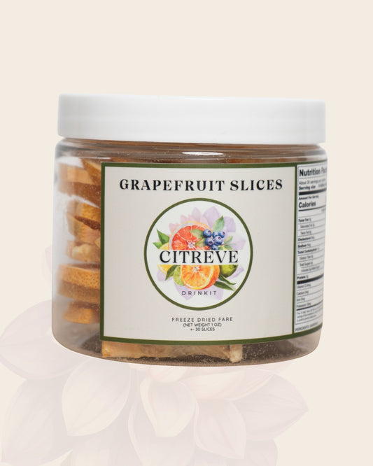 Tasting Size - Freeze-Dried Grapefruit Slices