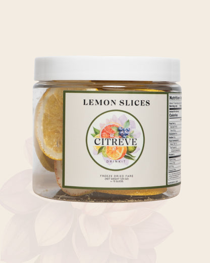 Tasting Size - Freeze-Dried Lemon Slices