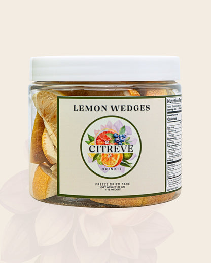 Tasting Size - Freeze-Dried Lemon Wedges
