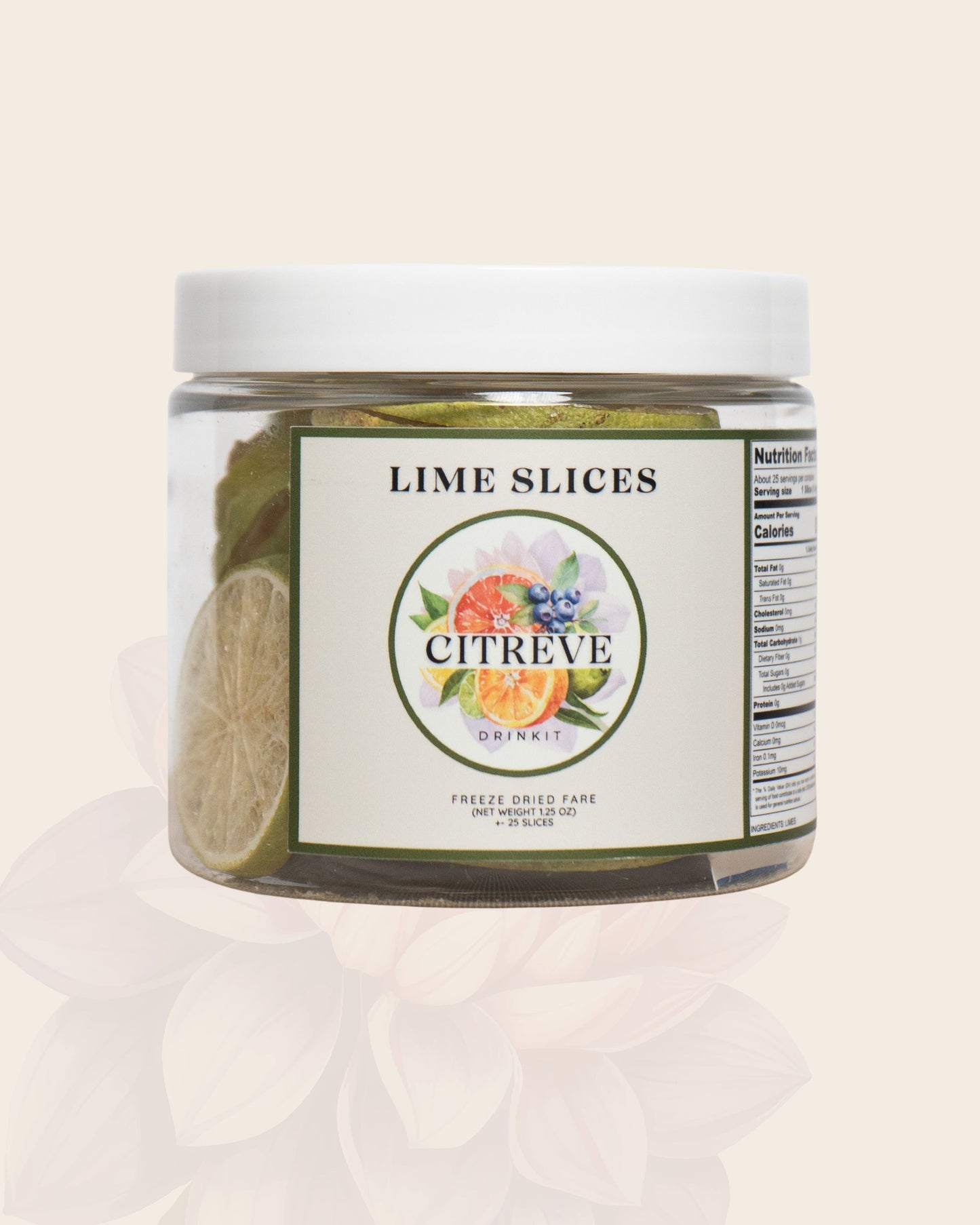 Tasting Size - Freeze-Dried Lime Slices