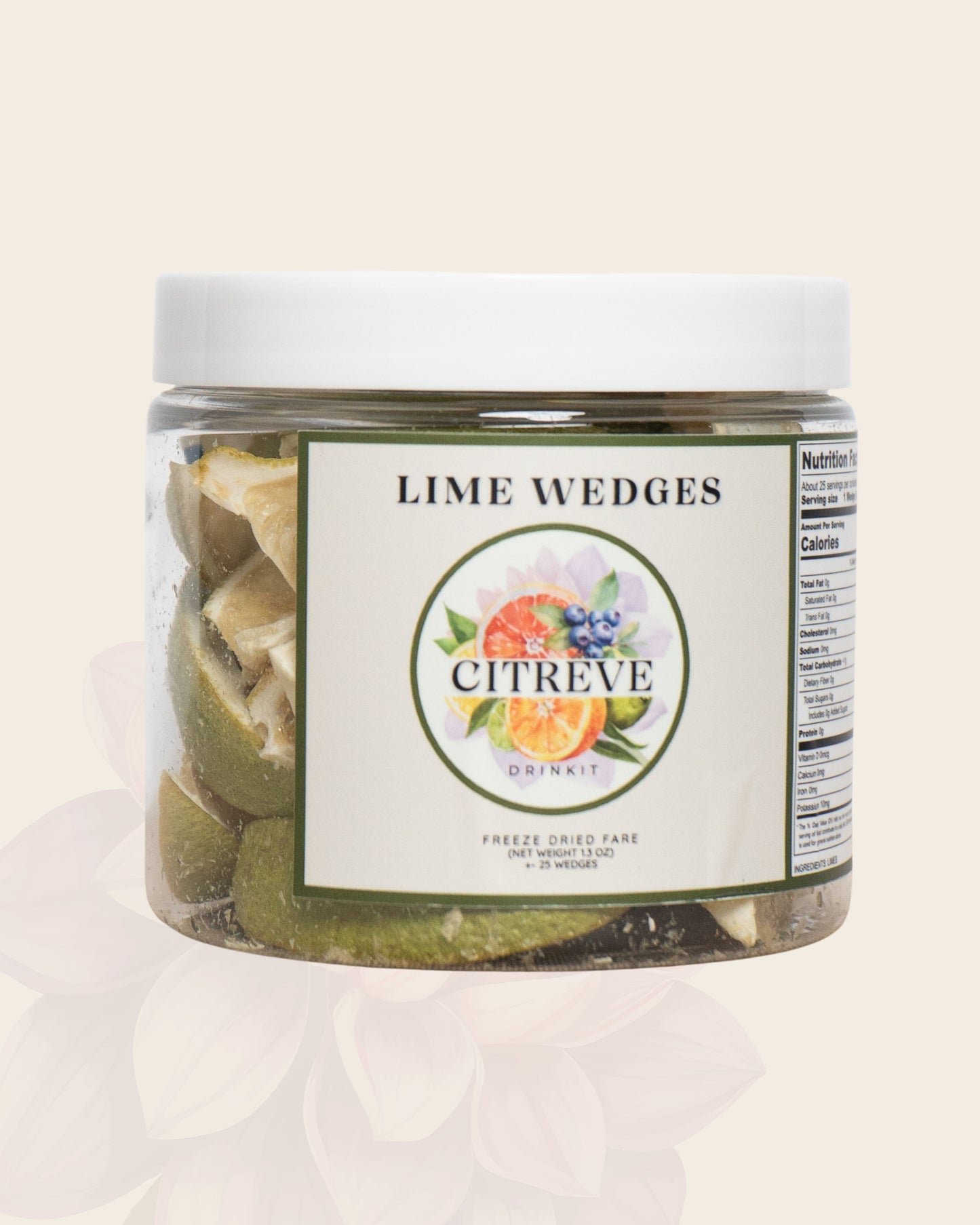 Tasting Size - Freeze-Dried Lime Wedges