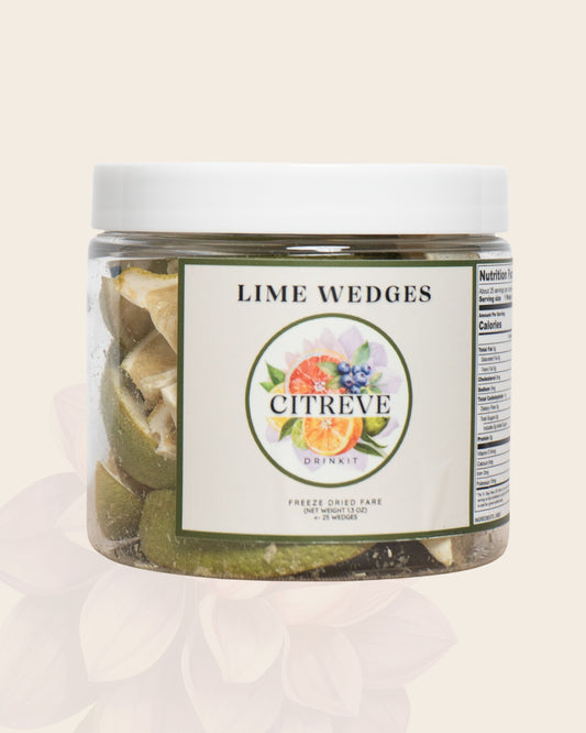 Tasting Size - Freeze-Dried Lime Wedges
