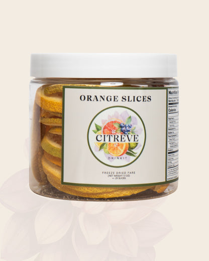 Tasting Size - Freeze-Dried Orange Slices
