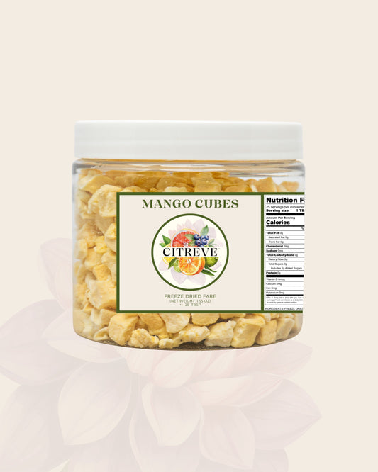 Tasting Size - Freeze Dried Mango Cubes