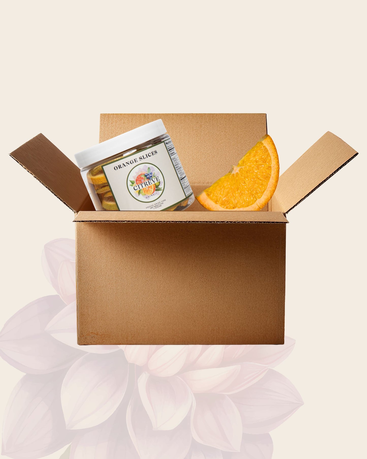 Tasting Case - Freeze-Dried Orange Slices