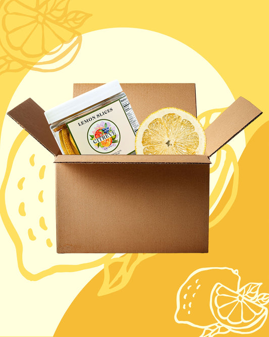 Tasting Case - Freeze Dried Lemon Slices