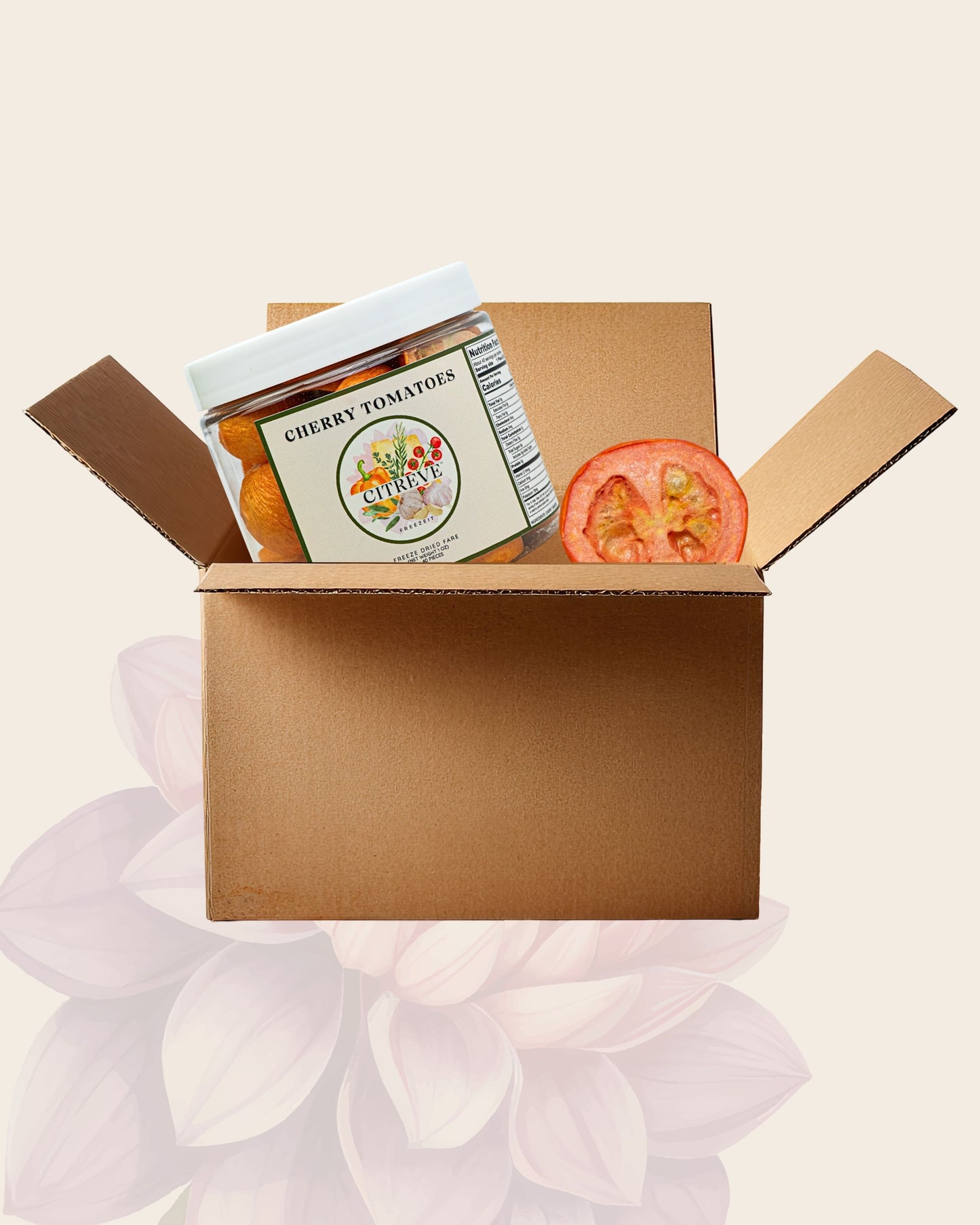 Tasting Case - Freeze-Dried Cherry Tomatoes