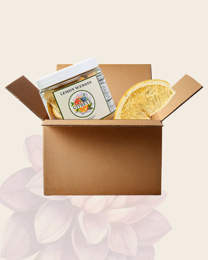 Tasting Case - Freeze-Dried Lemon Wedges