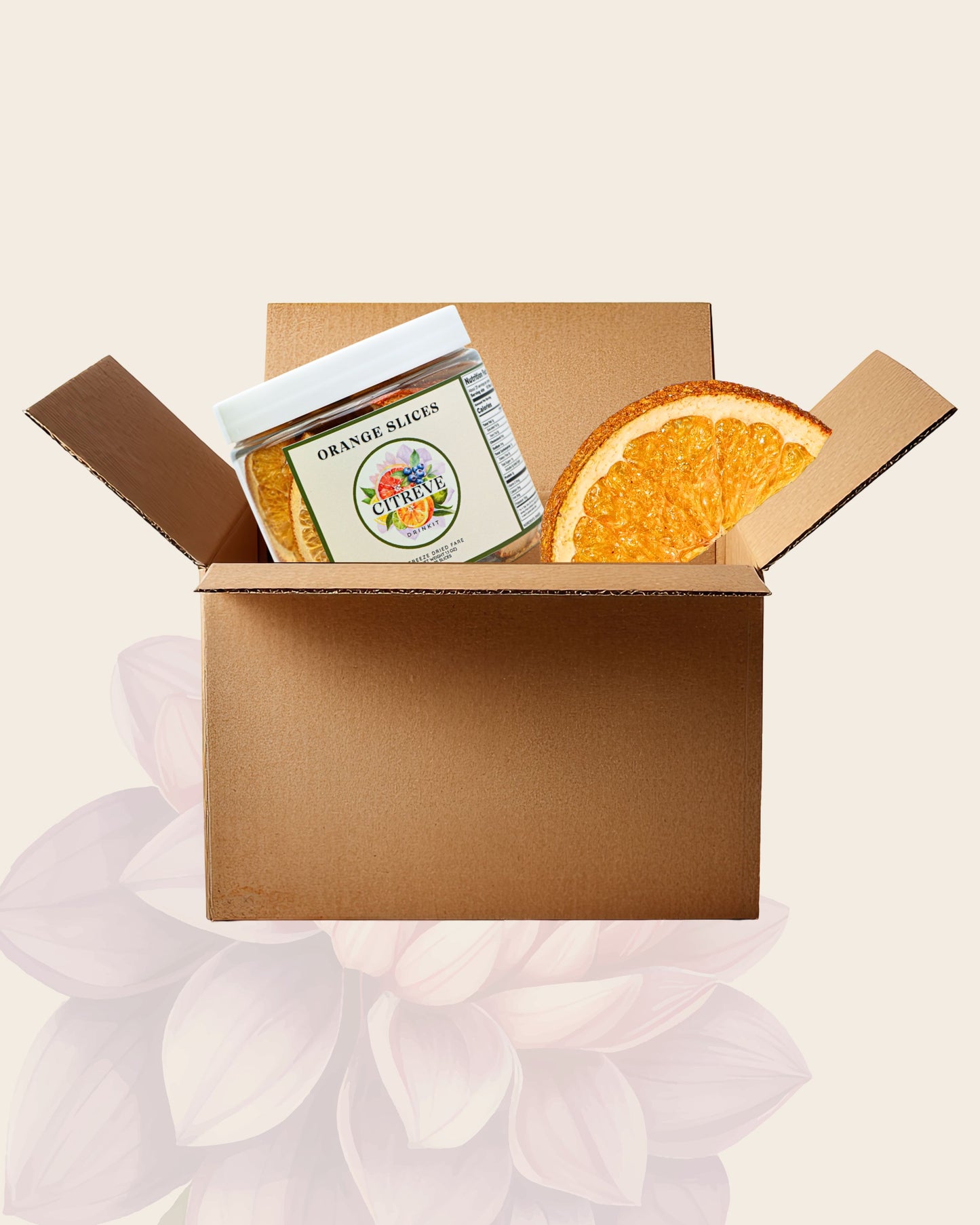 Tasting Case - Freeze-Dried Orange Slices