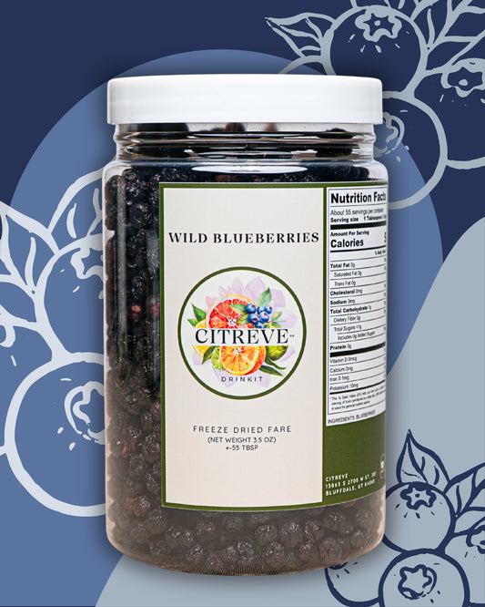 Freeze-Dried Wild Blueberries