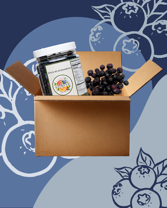 Case- Freeze Dried Wild Blueberries