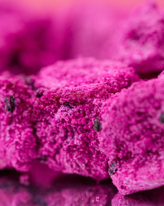 Freeze-Dried Dragon Fruit Cubes
