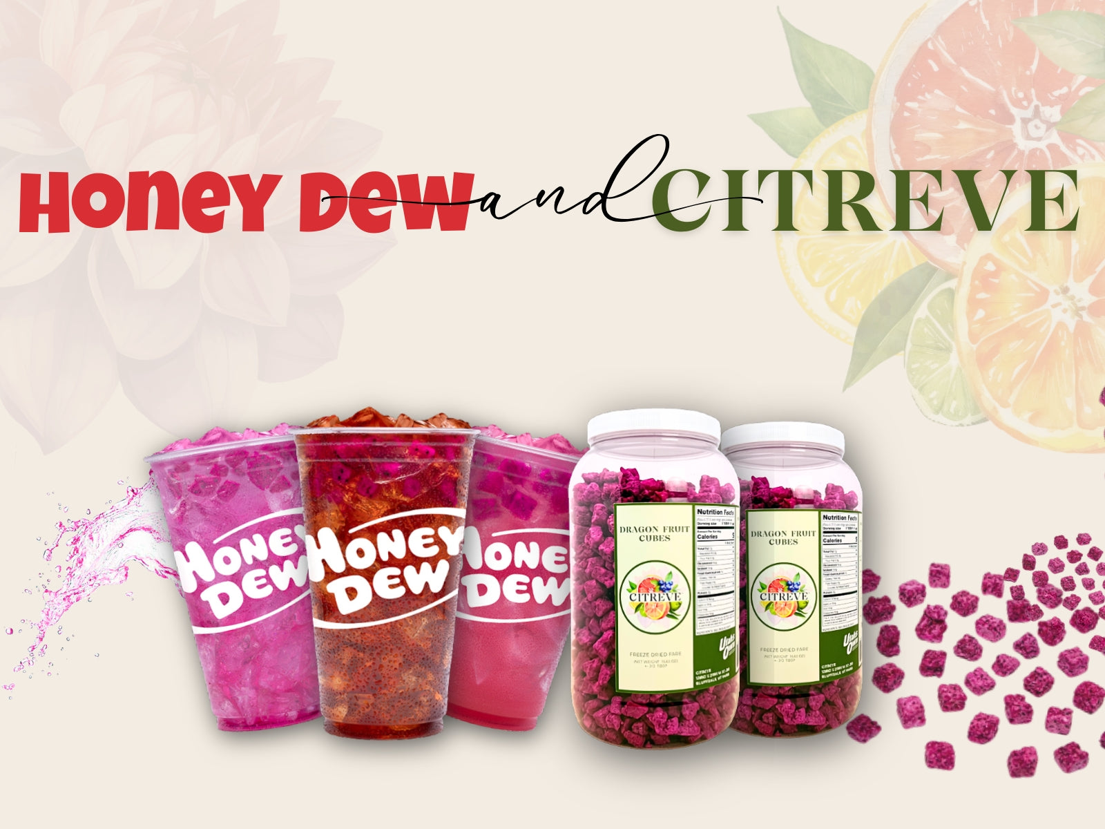 Honey Dew Donuts and CITREVE ordering portal