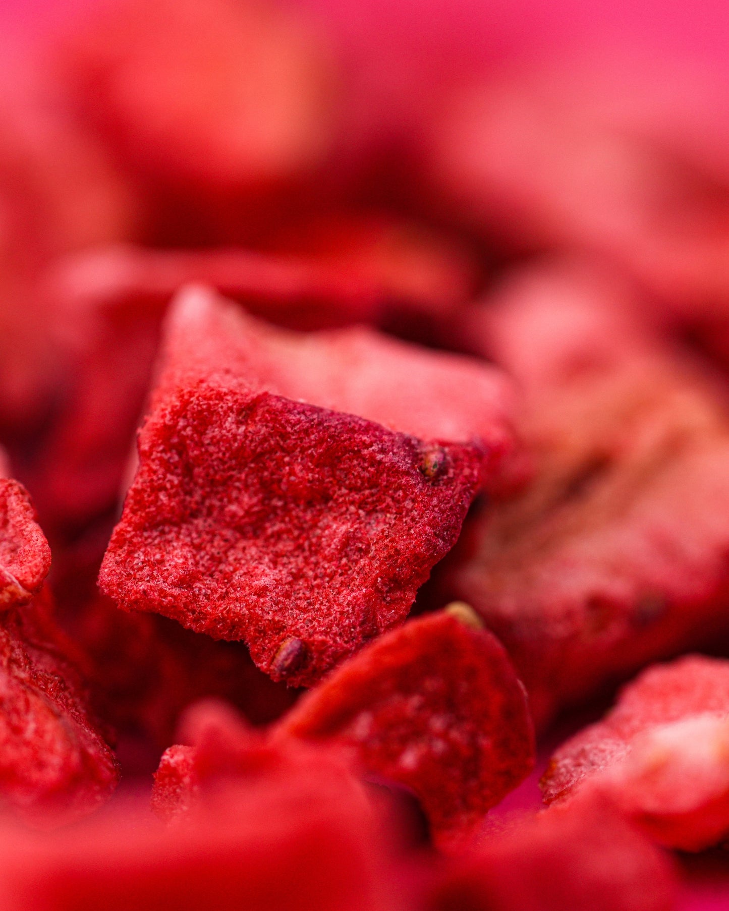 Freeze Dried Strawberry Cubes